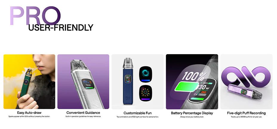 OXVA Xlim Pro 2 Pod Kit User Friendly Banner jpg