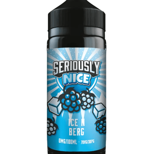 seriously e liquid seriously nice 100ml ice n berg 29730557362245